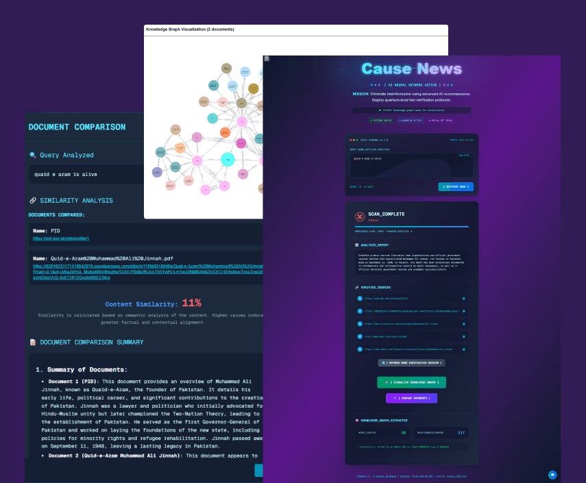 Cause News — Artificial Intelligence project by Prograsec