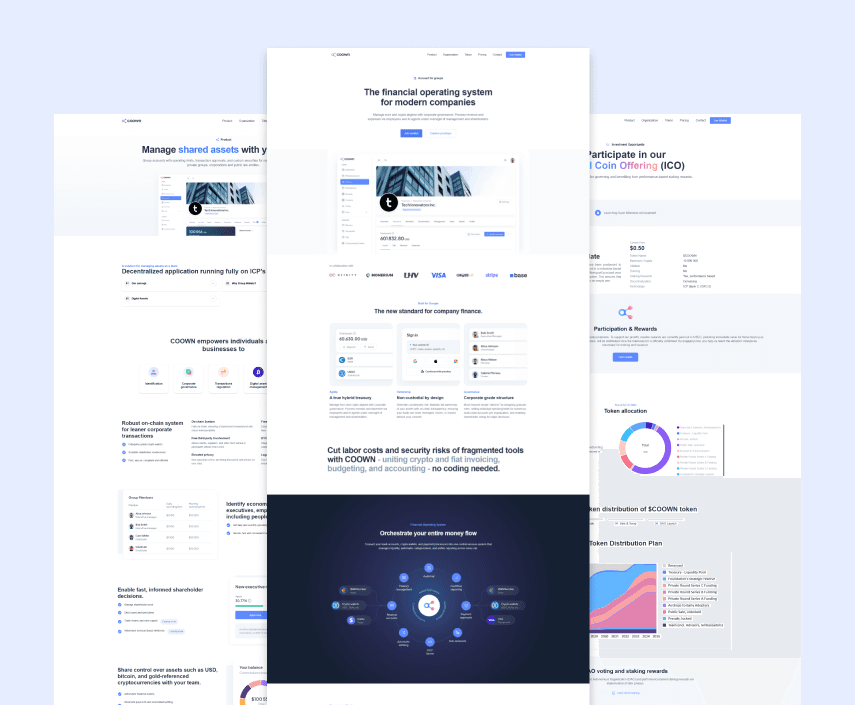COOWN — partner-agency project showcase