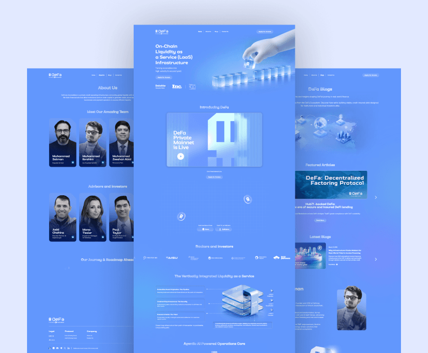 Defa — partner-agency project showcase