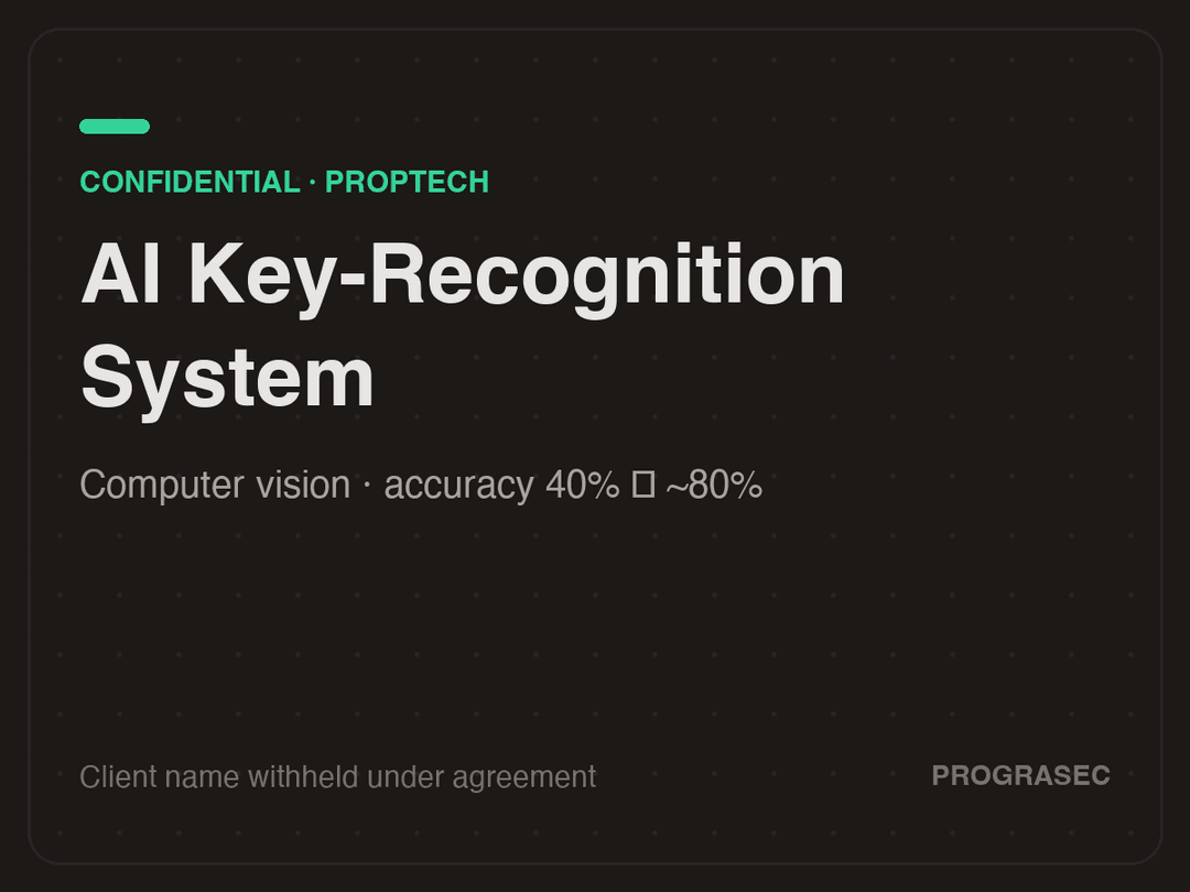 AI Key-Recognition System — Artificial Intelligence project by Prograsec